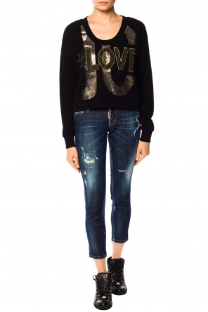 Jeansy 'jennifer cropped jean', zdjęcie 2 Jeansy 'jennifer cropped jean' od Dsquared2